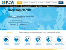 Tablet Screenshot of koerierscentrale.com